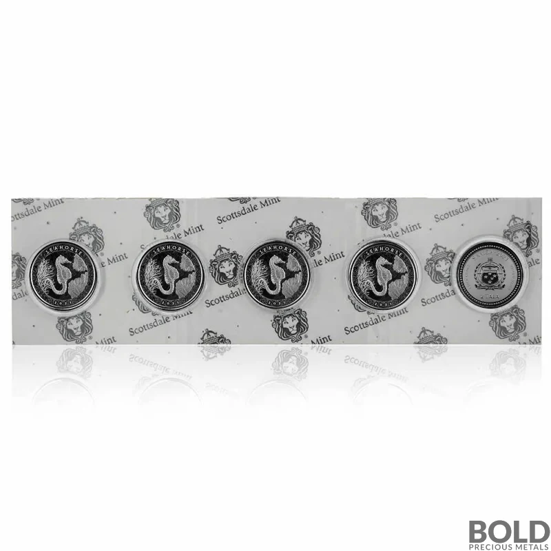 2021年サモア「タツノオトシゴ・シーホース」純銀 1オンス 2021年サモア「タツノオトシゴ・シーホース」純銀 1オンス